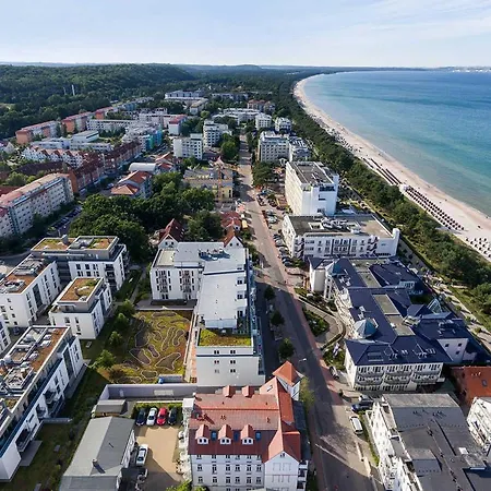 Strandnahe Fewo Mit Balkon, Residenz Bel Vital Wohnung 18, Binz Apartman
