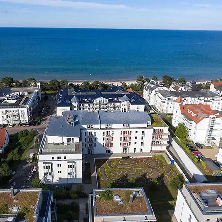 Strandnahe Fewo Mit Balkon, Residenz Bel Vital Wohnung 18, Binz דירה