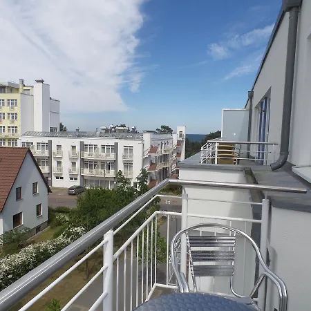 Strandnahe Fewo Mit Balkon, Residenz Bel Vital Wohnung 18, Binz *