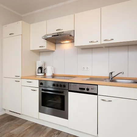 Strandnahe Fewo Mit Balkon, Residenz Bel Vital Wohnung 18, Binz Apartman *