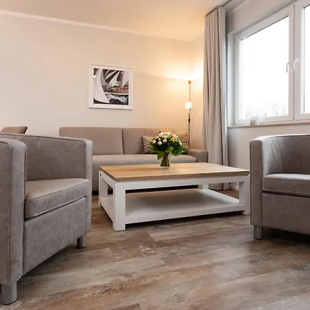 Strandnahe Fewo Mit Balkon, Residenz Bel Vital Wohnung 18, Binz Apartman *